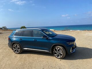 2024 Geely Monjaro (Xingyue L) I, синий, 3349000 рублей, вид 5