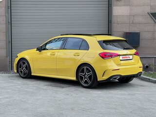 2019 Mercedes-Benz A-Класс 200 IV (W177), жёлтый, 2300000 рублей, вид 4