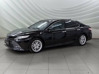 2019 Toyota Camry VIII (XV70), чёрный, 2548000 рублей, вид 3