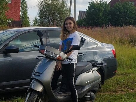 2001 Honda Lead 50, серый, 60000 рублей, вид 2