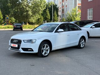 2014 Audi A4 IV (B8) Рестайлинг, белый, 1400000 рублей, вид 1