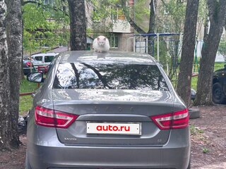 2018 Lada (ВАЗ) Vesta I, серый, 625000 рублей, вид 4