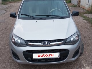 2015 Lada (ВАЗ) Kalina II, серебристый, 380000 рублей, вид 3