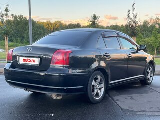 2004 Toyota Avensis II, чёрный, 690000 рублей, вид 5