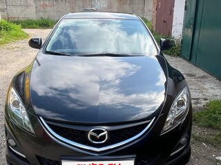 2010 Mazda 6 II (GH) Рестайлинг, чёрный, 870000 рублей, вид 3