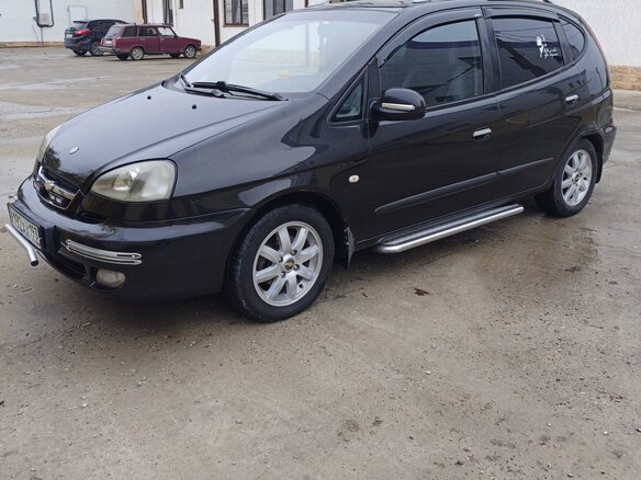 2007 Chevrolet Rezzo, чёрный, 375000 рублей
