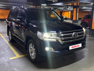 2018 Toyota Land Cruiser 200 Series Рестайлинг 2, чёрный, 6500000 рублей, вид 3