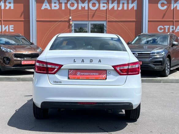 2017 Lada (ВАЗ) Vesta I, белый - вид 5