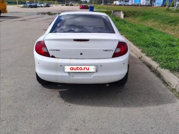 1999 Dodge Neon II, белый - вид 8