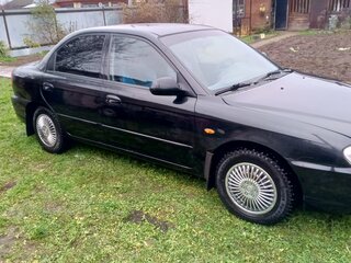 2007 Kia Spectra I Рестайлинг 2, чёрный, 350000 рублей, вид 3