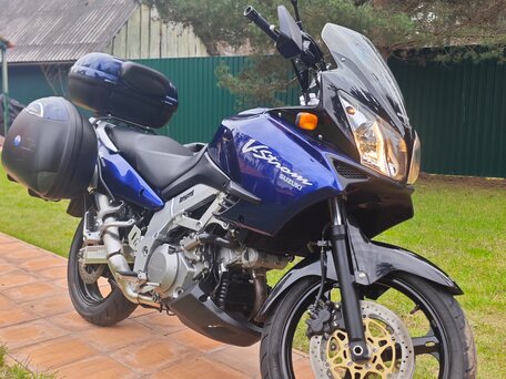 2002 Suzuki V-Strom 1000, синий, 499999 рублей, вид 1