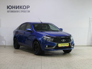 2020 Lada (ВАЗ) Vesta I, синий, 999000 рублей, вид 3