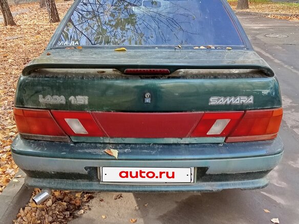 2004 Lada (ВАЗ) 2115, зелёный, 40000 рублей - вид 4