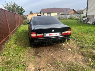 1991 BMW 5 серии 520i III (E34), чёрный, 300000 рублей, вид 4