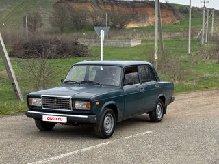 2001 Lada (ВАЗ) 2107, зелёный, 140000 рублей, вид 3