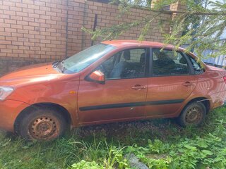 2014 Lada (ВАЗ) Granta I, оранжевый, 450000 рублей, вид 3