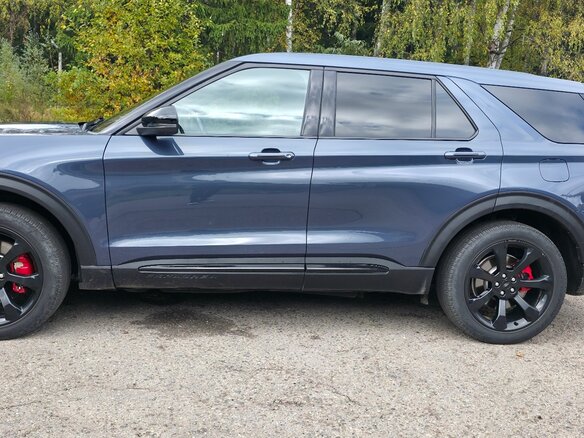 2021 Ford Explorer VI, синий, 3950000 рублей - вид 7