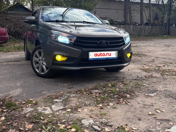 2022 Lada (ВАЗ) Vesta I, серый, 1400000 рублей - вид 1