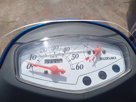 2010 Suzuki JR 50, голубой, 75000 рублей, вид 4