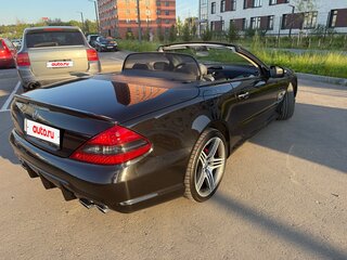2002 Mercedes-Benz SL-Класс 500 5-speed V (R230), чёрный, 2250000 рублей, вид 4
