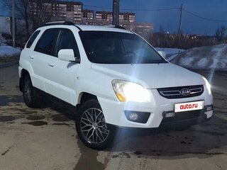 2009 Kia Sportage II Рестайлинг, белый, 990000 рублей, вид 1