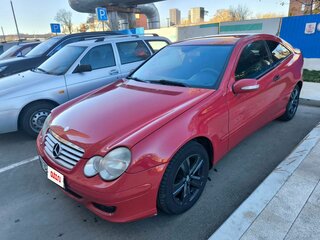 2006 Mercedes-Benz C-Класс 180 II (W203) Рестайлинг, красный, 600000 рублей, вид 2