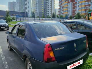 2007 Renault Logan I, синий, 168000 рублей, вид 3