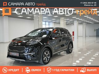 2019 Kia Sportage IV Рестайлинг, чёрный, 1795000 рублей, вид 1