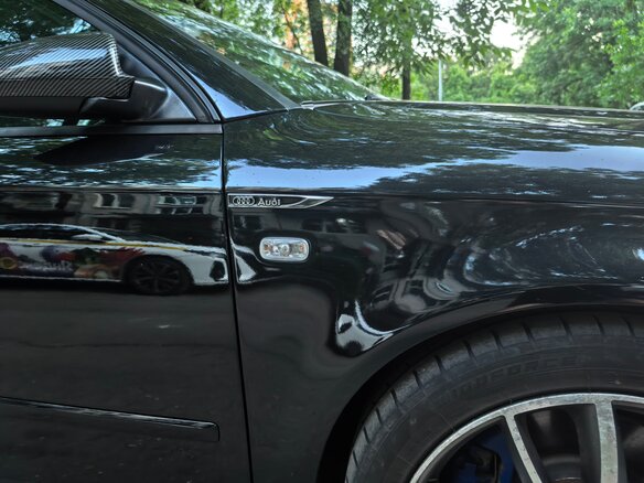 2007 Audi A4 III (B7), чёрный, 1900000 рублей - вид 3