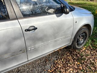 2008 Skoda Fabia II, серый, 239000 рублей, вид 2