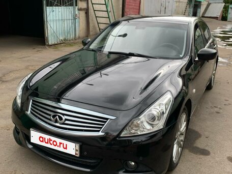 2010 Infiniti G25 IV, чёрный, 1300000 рублей, вид 1