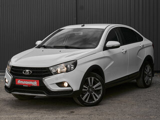 2019 Lada (ВАЗ) Vesta Cross I, белый, 930000 рублей, вид 1