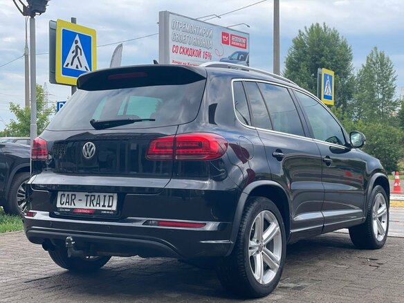 2014 Volkswagen Tiguan I Рестайлинг, чёрный - вид 4