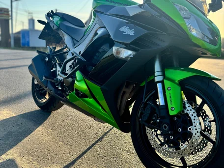 2011 Kawasaki Ninja 1000 SX, зелёный, 750000 рублей, вид 4