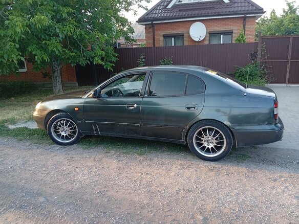 1997 Daewoo Leganza, зелёный, 200000 рублей - вид 2