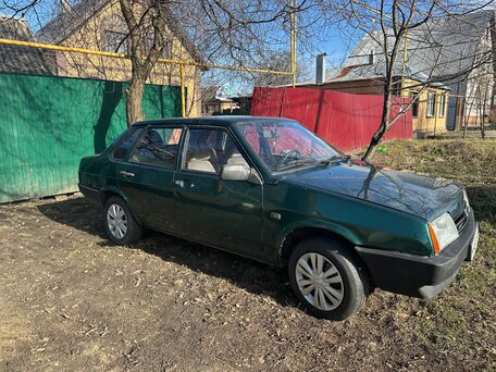 2000 Lada (ВАЗ) 21099, зелёный, 95000 рублей, вид 3