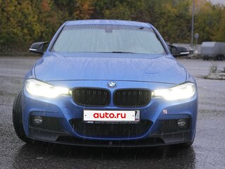 2016 BMW 3 серии 320i xDrive VI (F3x) Рестайлинг, синий, 2400000 рублей, вид 2