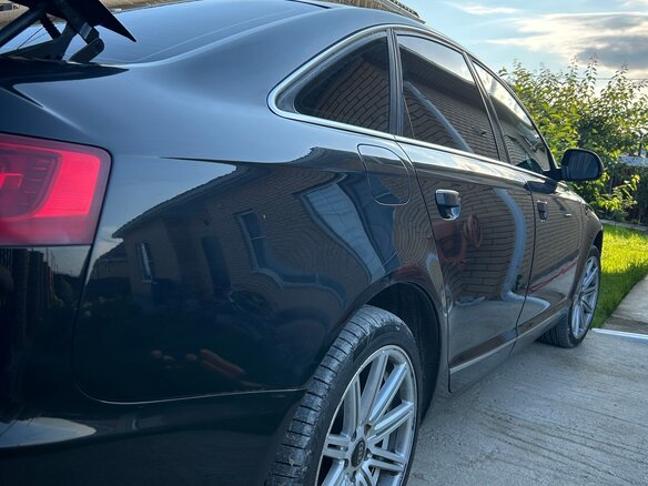 2009 Audi A6 III (C6) Рестайлинг, чёрный, 1200000 рублей - вид 2