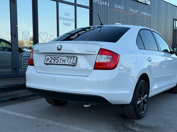2016 Skoda Rapid I, белый, 1250000 рублей - вид 7