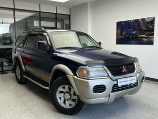 2001 Mitsubishi Montero Sport I, синий, 611000 рублей, вид 3