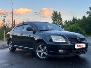 2004 Toyota Avensis II, чёрный, 690000 рублей, вид 4
