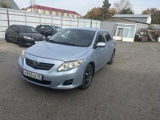 2008 Toyota Corolla X (E140, E150), голубой, 722000 рублей, вид 1