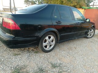 2001 Saab 9-5 I Рестайлинг, чёрный, 260000 рублей, вид 4