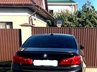 2019 BMW 5 серии 530i xDrive VII (G30/G31/G38), чёрный, 3970000 рублей, вид 4