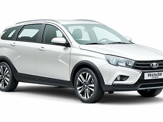 2024 Lada (ВАЗ) Vesta SW Cross I Рестайлинг (NG), белый, 2125500 рублей, вид 1