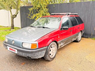 1990 Volkswagen Passat B3, красный, 350000 рублей, вид 3