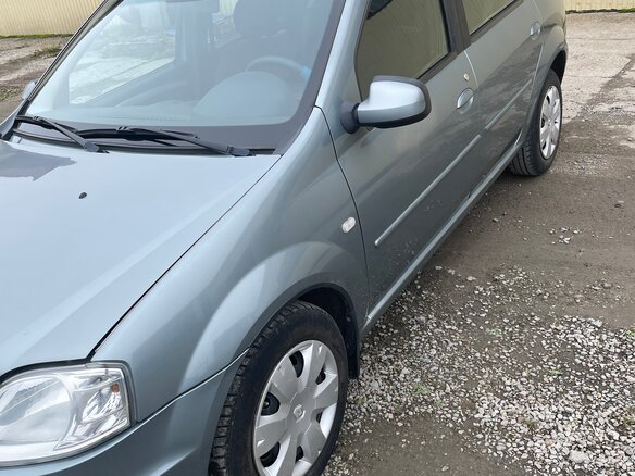 2011 Renault Logan I Рестайлинг, синий - вид 1