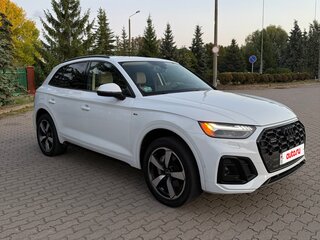 2022 Audi Q5 45 TFSI II (FY) Рестайлинг, белый, 2970000 рублей, вид 3