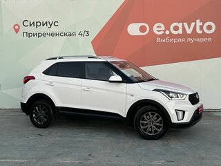 2021 Hyundai Creta I Рестайлинг, белый, 1870000 рублей, вид 3