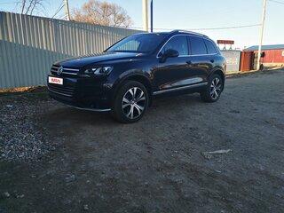 2012 Volkswagen Touareg II, чёрный, 2500000 рублей, вид 1